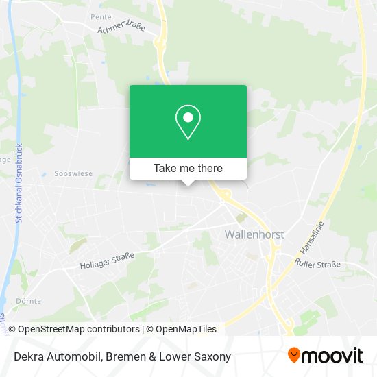 Dekra Automobil map
