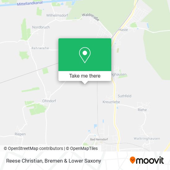Reese Christian map
