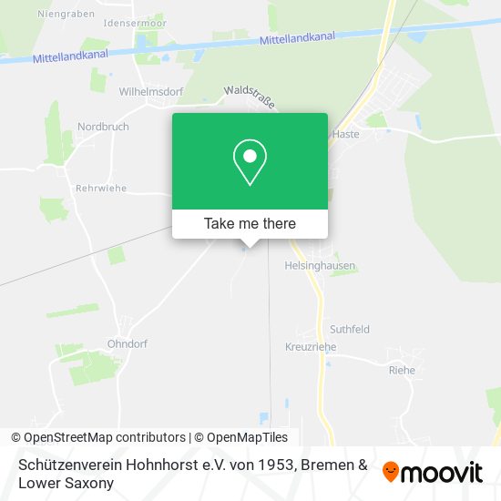 Schützenverein Hohnhorst e.V. von 1953 map