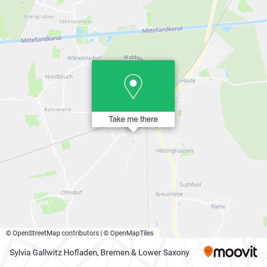 Sylvia Gallwitz Hofladen map