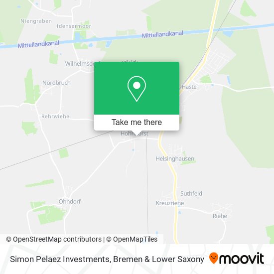 Simon Pelaez Investments map