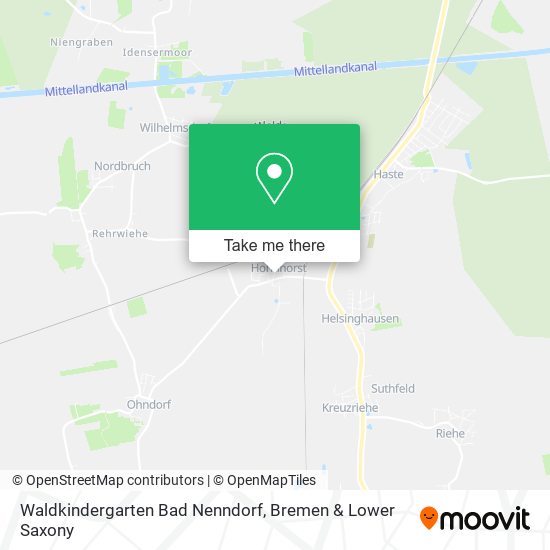 Waldkindergarten Bad Nenndorf map