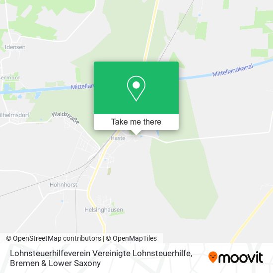Lohnsteuerhilfeverein Vereinigte Lohnsteuerhilfe map