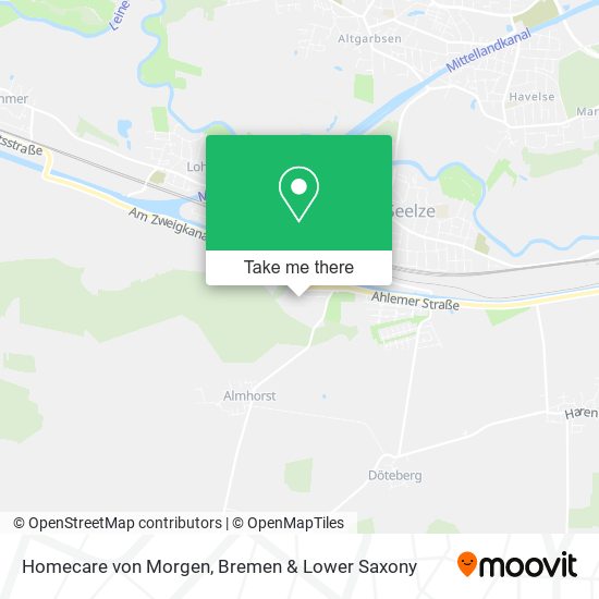 Homecare von Morgen map