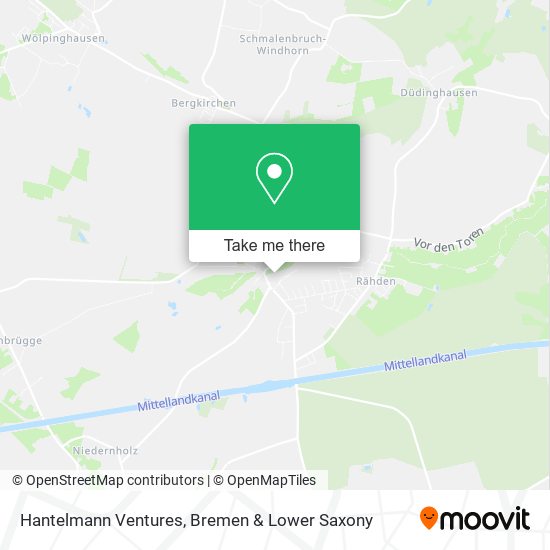 Hantelmann Ventures map