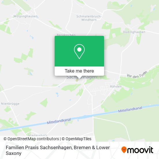 Familien Praxis Sachsenhagen map