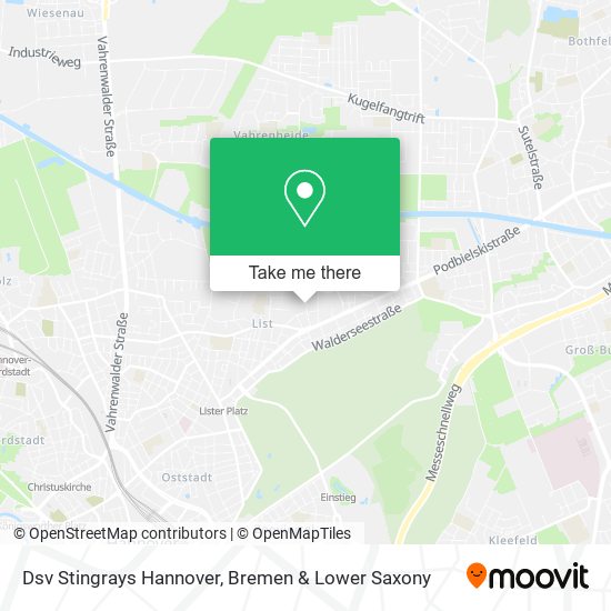 Dsv Stingrays Hannover map