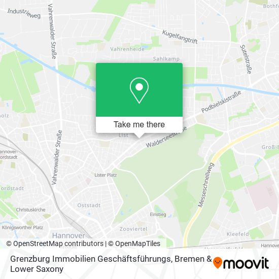 Grenzburg Immobilien Geschäftsführungs map