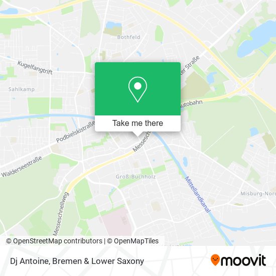 Dj Antoine map