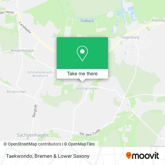 Taekwondo map