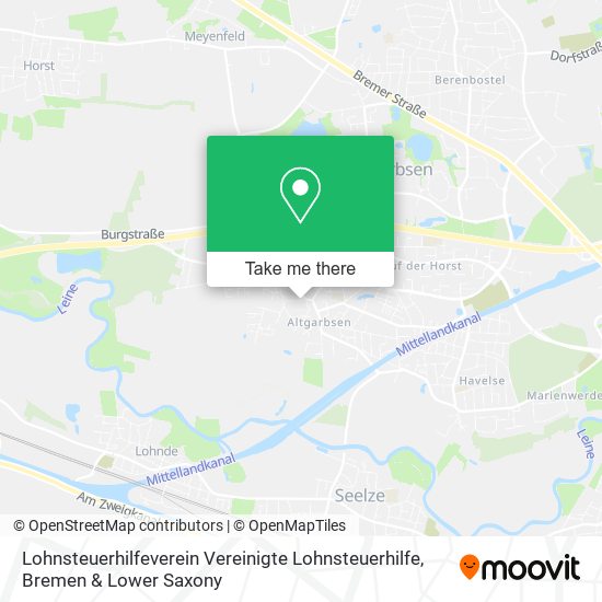 Lohnsteuerhilfeverein Vereinigte Lohnsteuerhilfe map