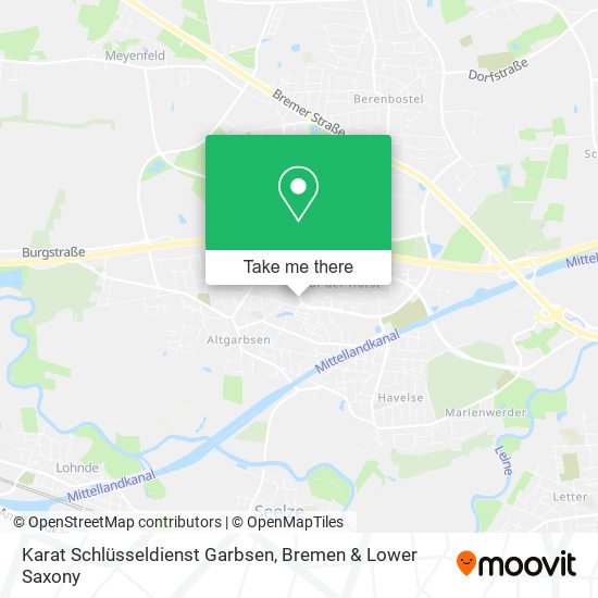 Karat Schlüsseldienst Garbsen map