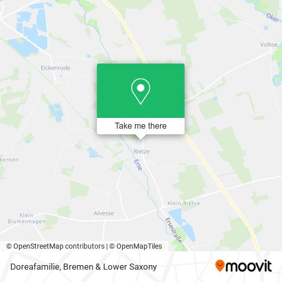 Doreafamilie map