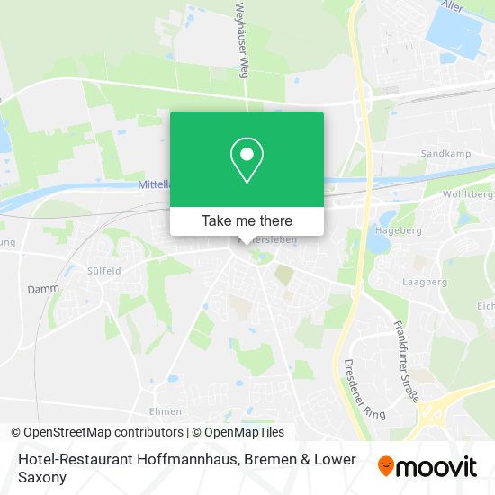 Hotel-Restaurant Hoffmannhaus map