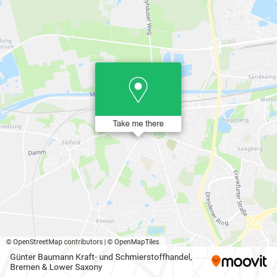 Günter Baumann Kraft- und Schmierstoffhandel map