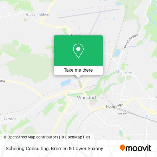 Schering Consulting map