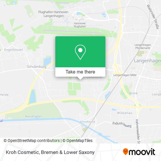 Kroh Cosmetic map