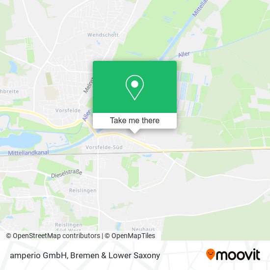 amperio GmbH map