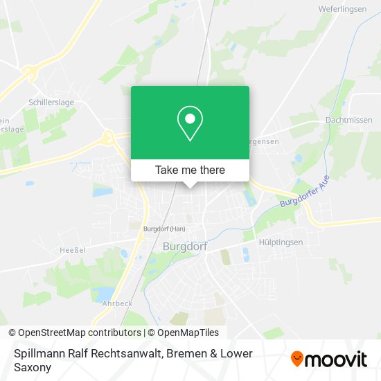 Spillmann Ralf Rechtsanwalt map