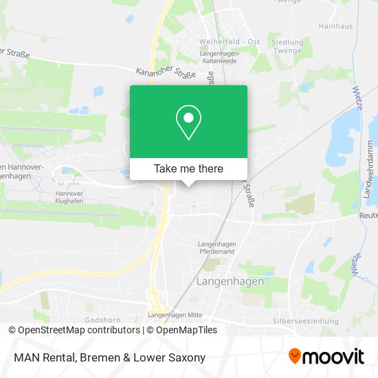 MAN Rental map