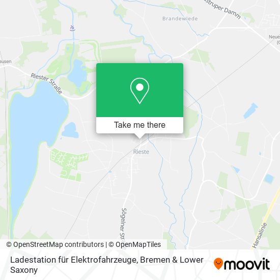 Ladestation für Elektrofahrzeuge map