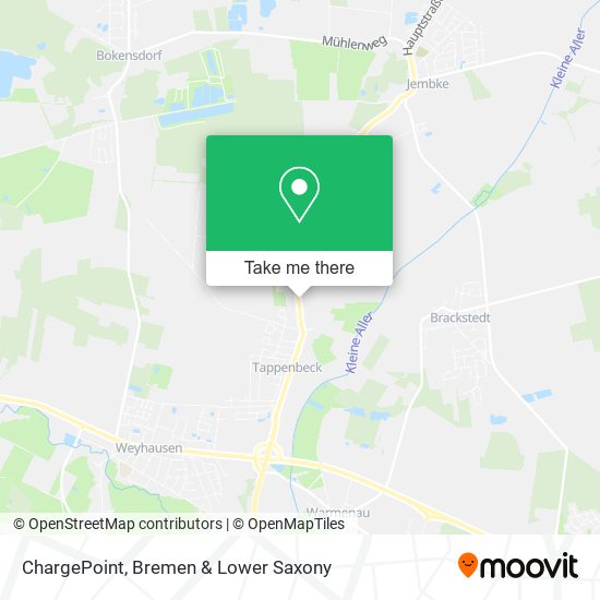 ChargePoint map