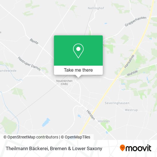 Theilmann Bäckerei map