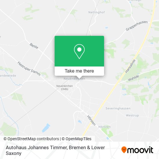 Autohaus Johannes Timmer map