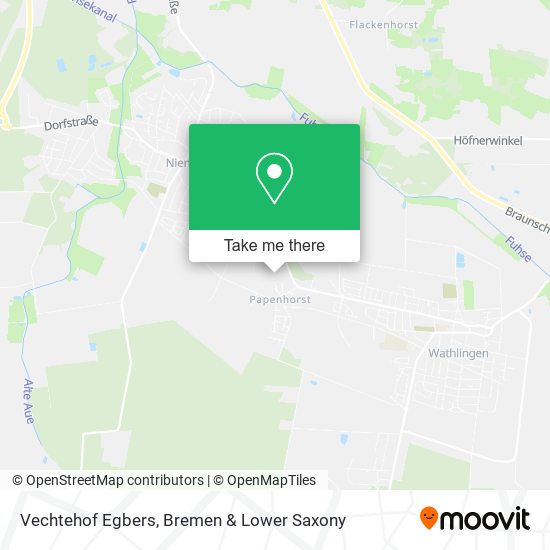 Vechtehof Egbers map