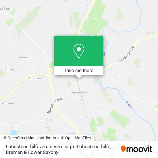 Lohnsteuerhilfeverein Vereinigte Lohnsteuerhilfe map
