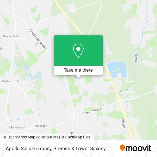 Apollo Sails Germany map
