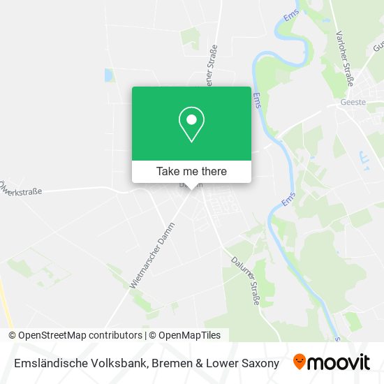 Emsländische Volksbank map