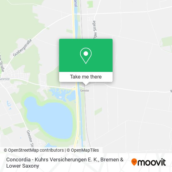 Concordia - Kuhrs Versicherungen E. K. map