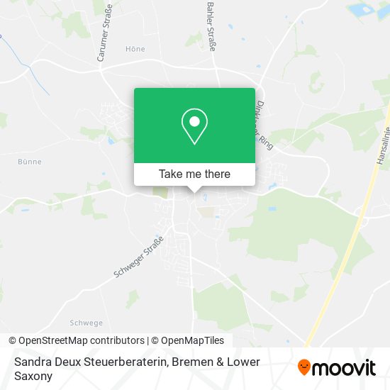 Sandra Deux Steuerberaterin map