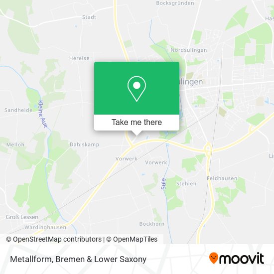 Metallform map