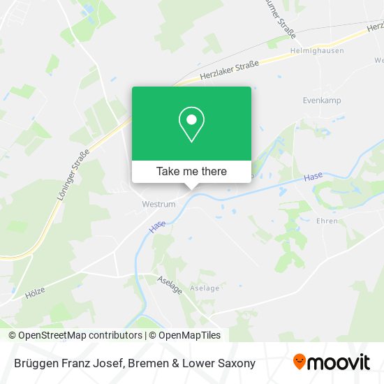 Brüggen Franz Josef map