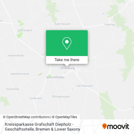 Kreissparkasse Grafschaft Diepholz - Geschäftsstelle map