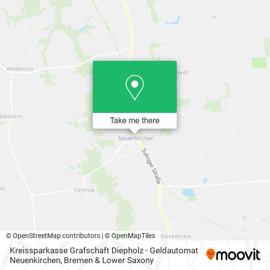 Kreissparkasse Grafschaft Diepholz - Geldautomat Neuenkirchen map