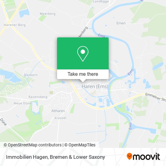 Immobilien Hagen map