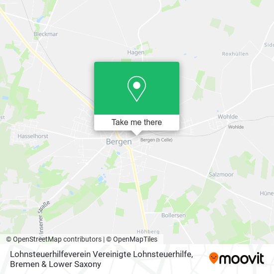 Lohnsteuerhilfeverein Vereinigte Lohnsteuerhilfe map