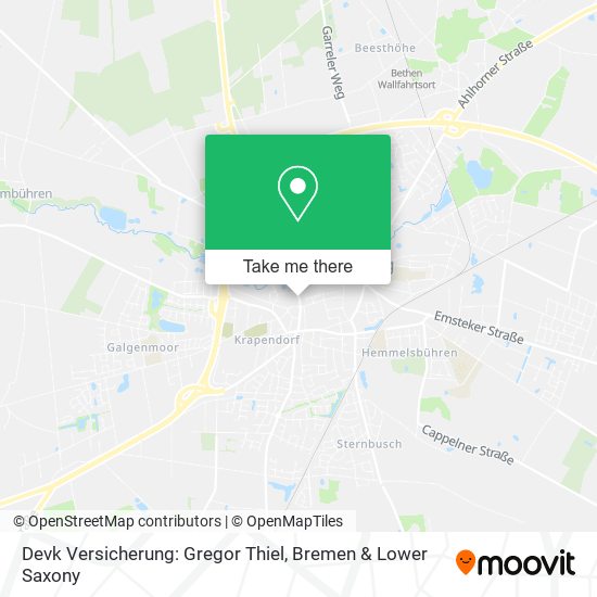 Devk Versicherung: Gregor Thiel map
