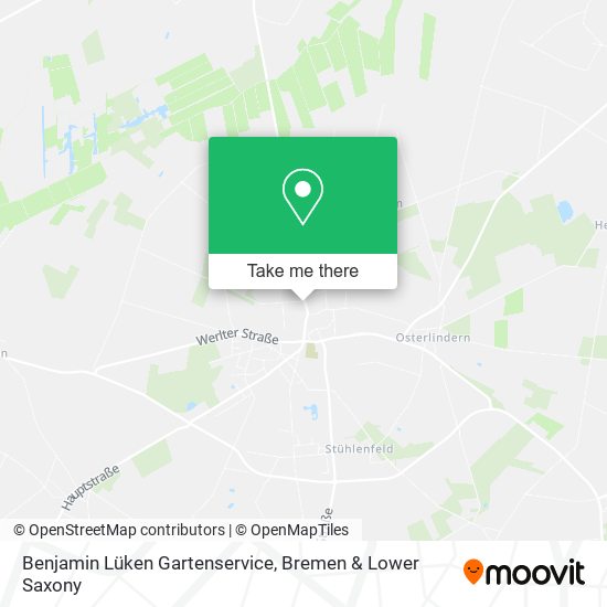 Benjamin Lüken Gartenservice map