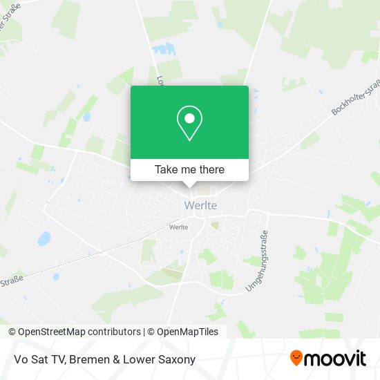 Vo Sat TV map