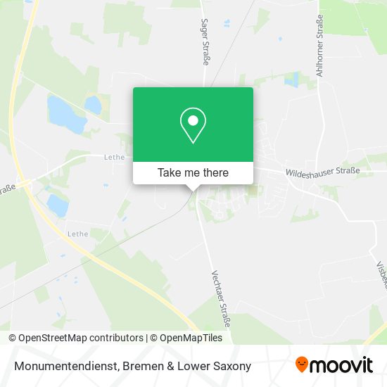 Monumentendienst map