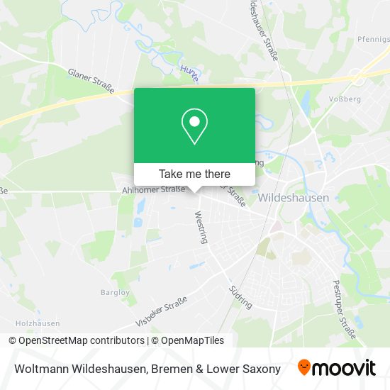 Woltmann Wildeshausen map