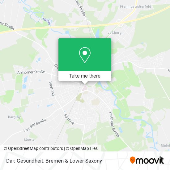 Dak-Gesundheit map