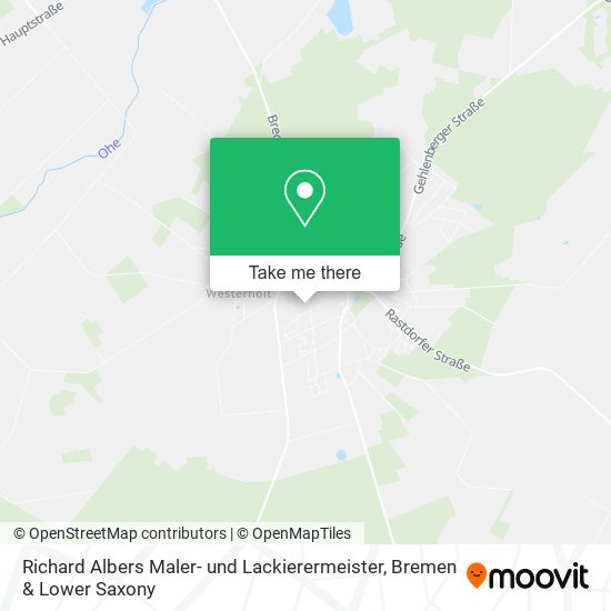 Richard Albers Maler- und Lackierermeister map