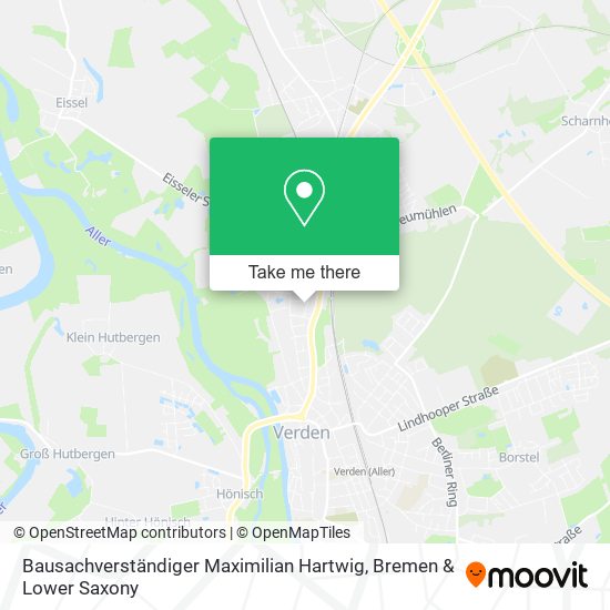 Bausachverständiger Maximilian Hartwig map