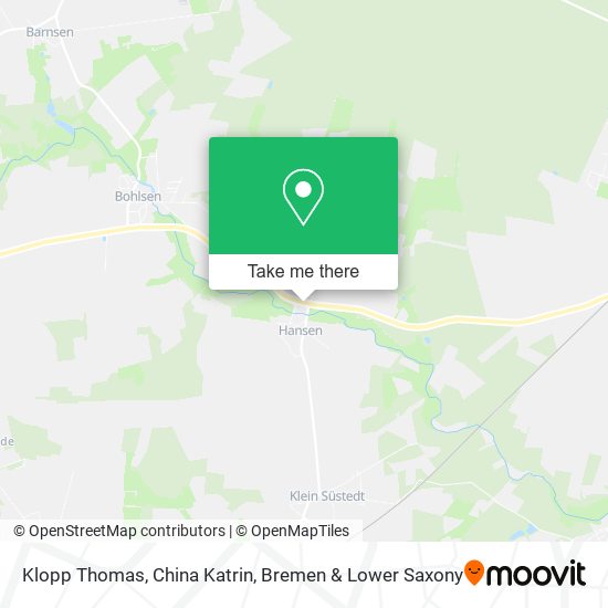 Klopp Thomas, China Katrin map