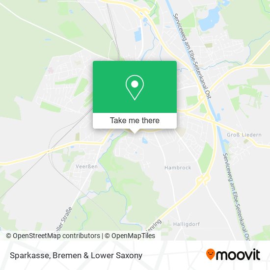 Sparkasse map